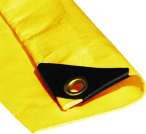 10 x 10 Yellow Color 12 Mil Heavy Duty Tarp w/UV Protection by X1 Tarps