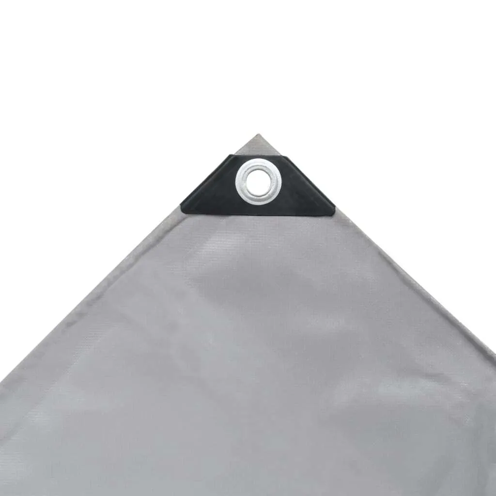 13.1'x26.2' Gray Dedicated support Tarpaulin 2.1 oz/ft Quick shipping