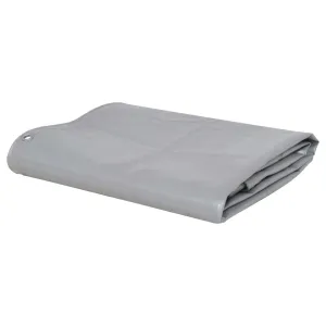 13.1'x26.2' Gray Dedicated support Tarpaulin 2.1 oz/ft Quick shipping