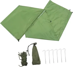 1Set Outdoor Beach Tent Sunshade Shelter for People Lightweight Tarp Canopy for Camping UV Protection Portable Sun Shelter for Family and Friends