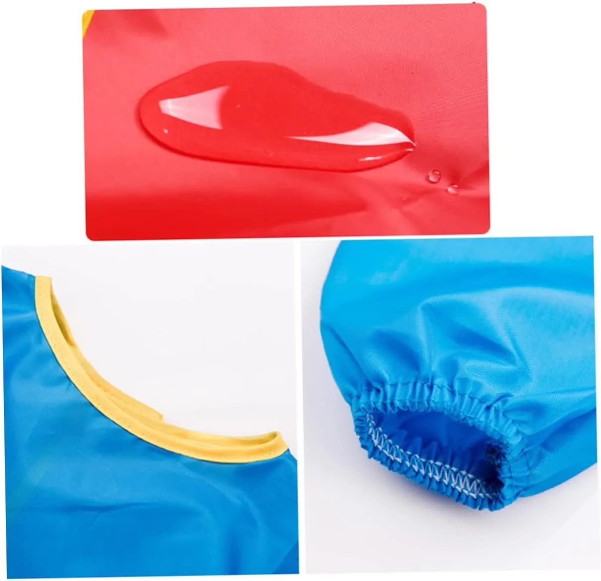 3pcs Children Art Smock Kid Art Smock Painting Smock Waterproof Painting Apron Painting Clothes Water