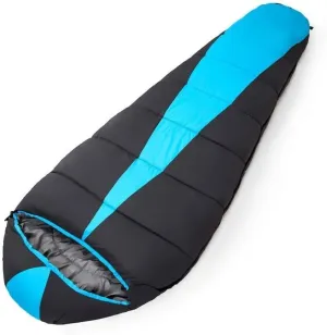 4-Season Sleeping Bag, Warm & Cold Weather Envelope Compression Sack, Lightweight & Portable for Camping & Travel