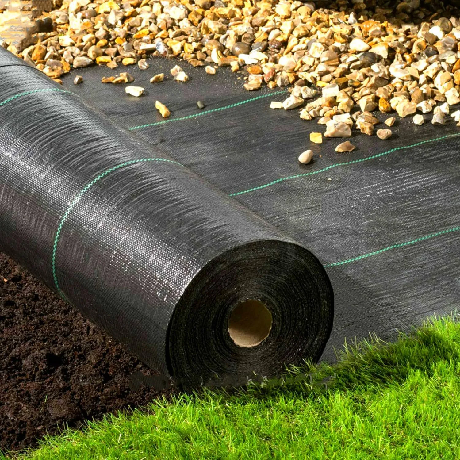 4ftx300ft Garden Landscape Fabric Weed Barrier Fabric Heavy Duty,Weed Blocker Fabric, Geotextile Fabric Under Gravel,Garden Tarp to Prevent Weeds, Landscaping Fabric, Driveway Fabric