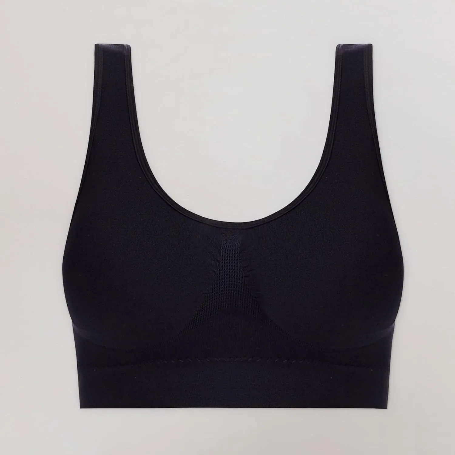 5 Pack Sports Bras for Women Seamless Wireless Workout Everyday Sleep Bra Comfortable & Breathable Removeable Pads