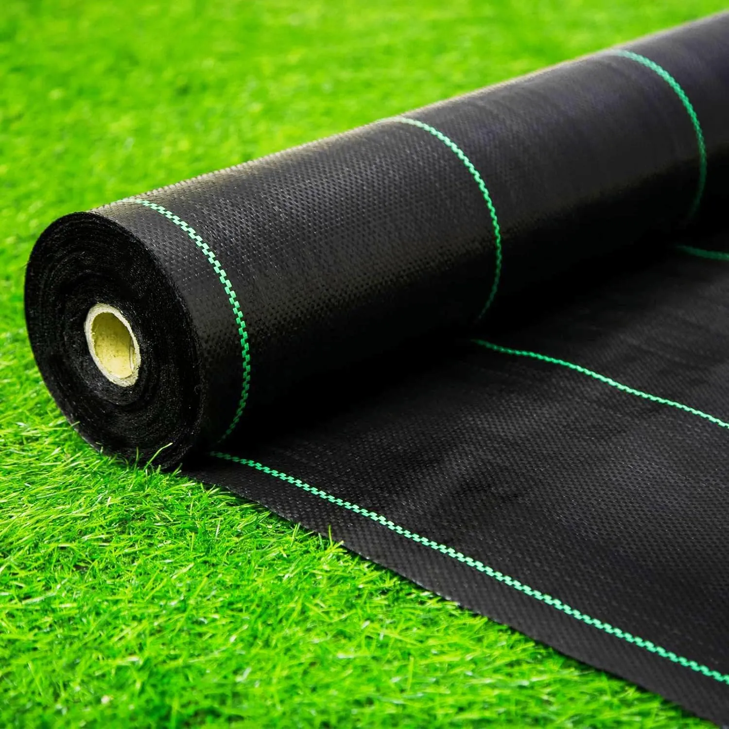 6ft x 330ft Landscape Fabric Weed Barrier Heavy Duty,3.2OZ Weed Blocker Fabric,Ground Cover Landscaping Fabric, Weed Tarp for Garden,Weed Fabric Woven