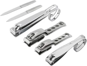 6pcs Grip Nail Clipper Rotating Head Scissor Nail Clippers for Easy Use Manicure Pedicure Kit for Travel Home for Dexterity Users