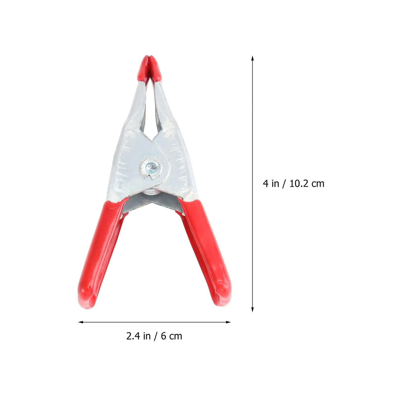 8pcs Carbon Steel Spring Clamps Strong Alligator Clips Multifunction Tent Clamp