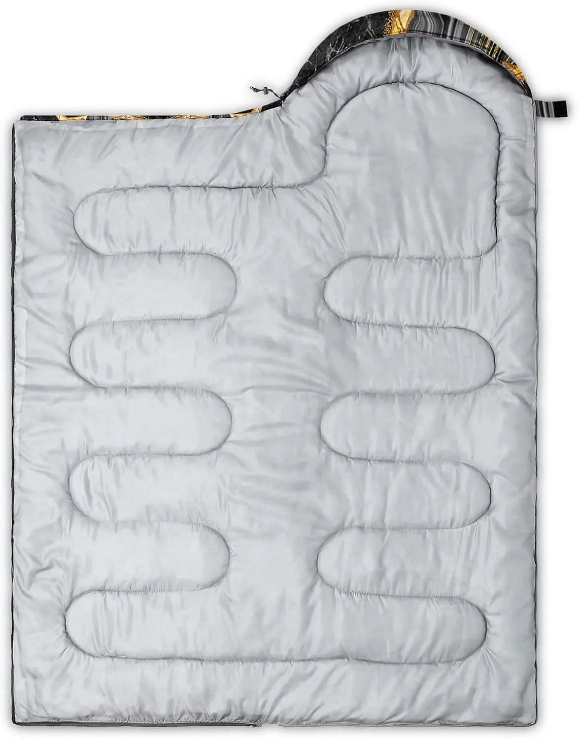 AILONEN Cartorn Plants Camping Sleeping Bags for Adults,3 Season Warm & Cool Weather,Lightweight,Waterproof Sleeping Bags,Camping Gear Equipment