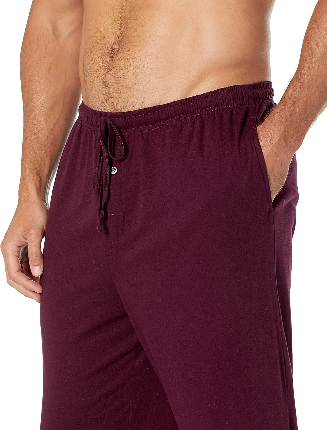 Amazon Essentials Men's Cotton Knit Pajama Pant