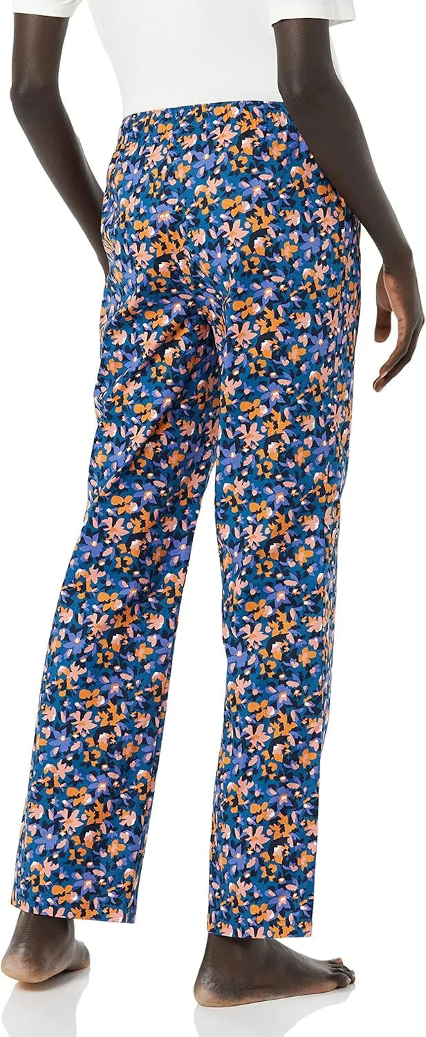 Amazon Essentials Women's Poplin Sleep Pant