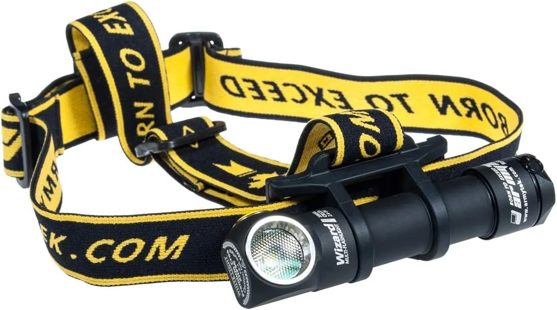 Armytek Wizard Pro v3 XHP50 (White) USB Magnet Rechargeable Headlamp -2300 Lumens