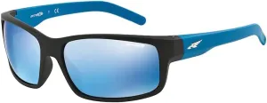 ARNETTE AN4202 Rectangle Sunglasses for Men   BUNDLE with Designer iWear Eyewear Care Kit