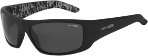 ARNETTE Hot Shot AN4182 Rectangle Sunglasses for Men   BUNDLE with Designer iWear Eyewear Care Kit