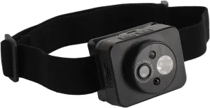 Asixxsix Head Mounted Camera, 1080P Wearable Body Video Camera with 45° Adjustment Smart Sensor LED Headlamp Loop Recording Mini Rechargable Cycling Video Camcorder for Outdoor Sports