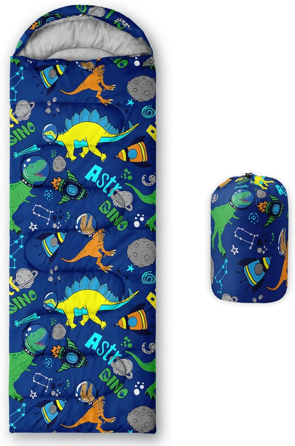 Axolotl Hiking Sleeping Bag for Kids–Lightweight Warm Cold Weather Sleeping Bags,Waterproof Portable Sleeping Bag Hiking and Backpacking Sleeping Bag,3 Season Cold Weather Sleeping Bag Fit Boys,Black