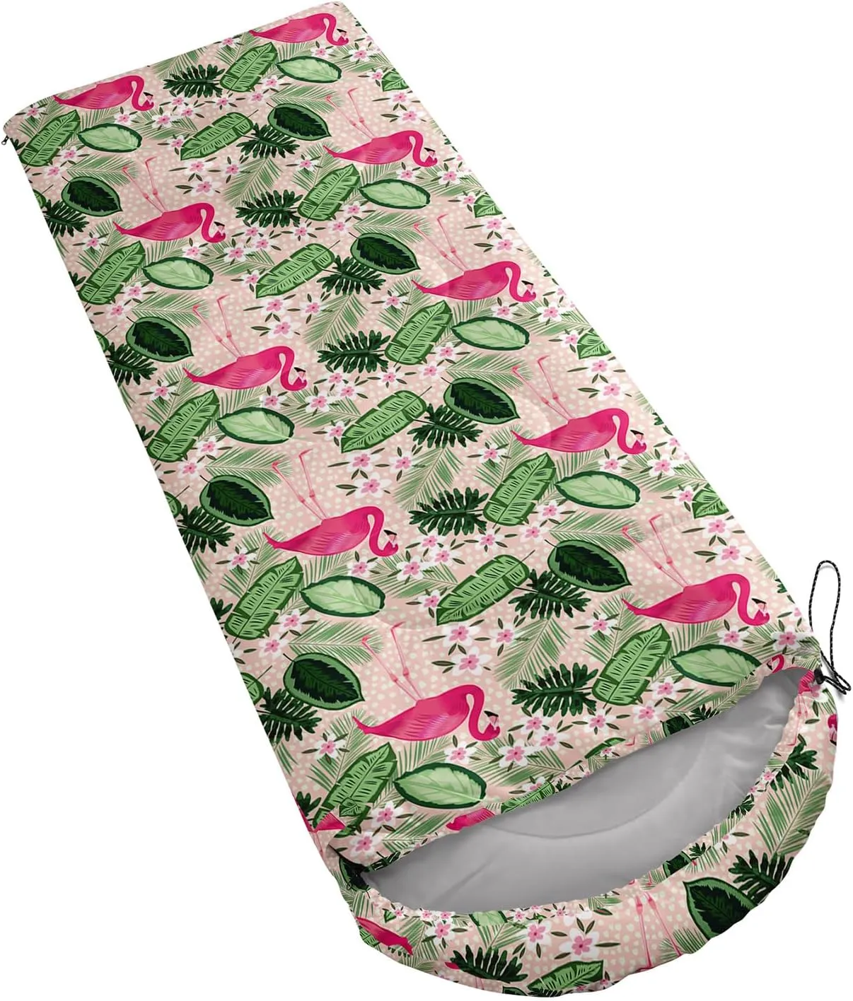 Axolotl Moon Stars Sleeping Bag for Kids–Lightweight Warm Cold Weather Sleeping Bags,Waterproof Portable Sleeping Bag for Camping Backpacking Outdoor Indoor 3-4 Seasons,Sleeping Bag for Hiking,Pink
