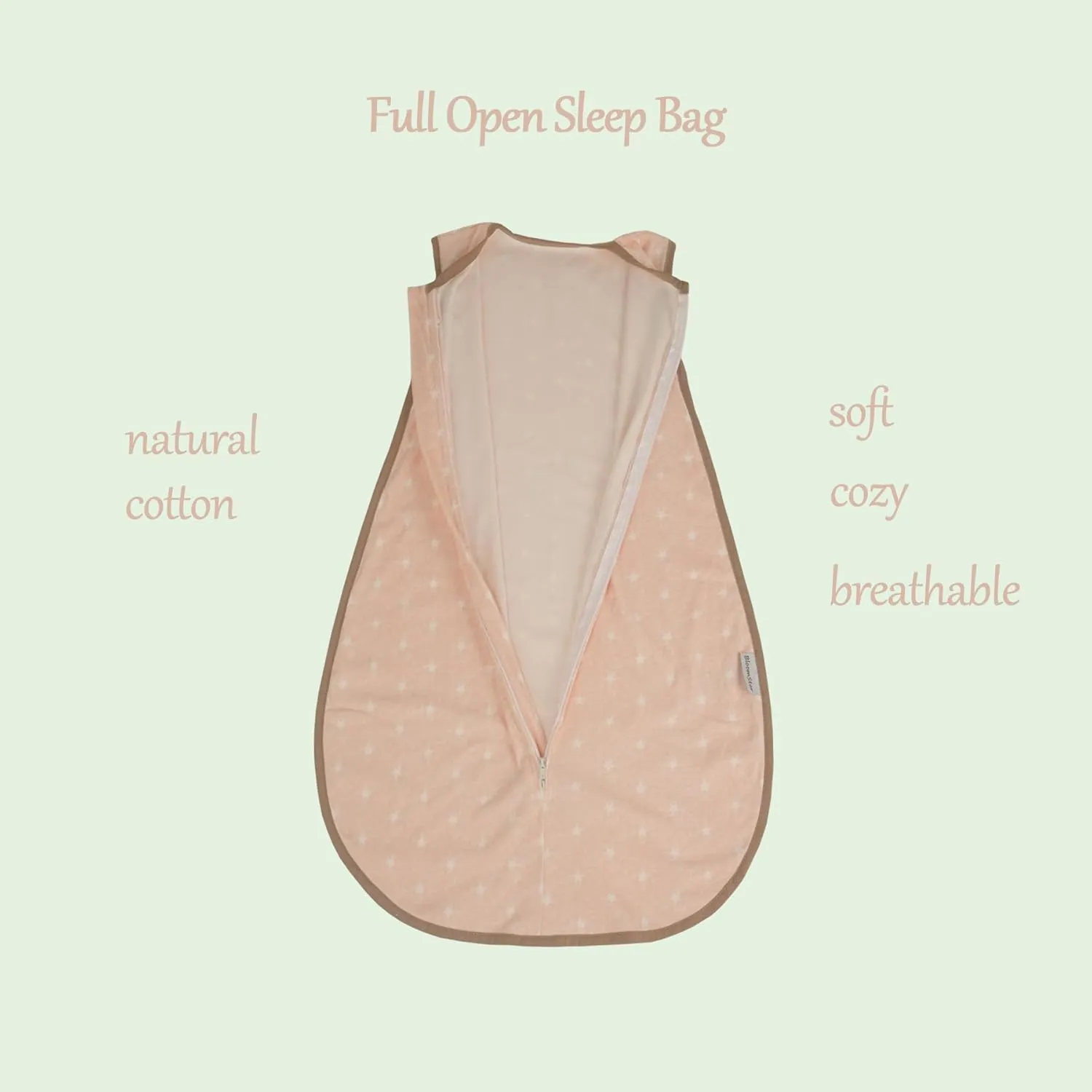 Baby Sleep Sack Natural Cotton Toddler Wearable Blanket 2-3T 36 Months Sleeveless 4 Season Lightweight Unisex 18-24M Tog 1.0 Sleeping Bag Large Transition Kid Soft Cosy