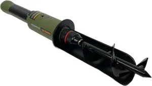 Backwoods - Powered Handheld Shovel with Auger & Safety Shutoff for Camping, Hunting & RV - 12 Volt Battery & Charger Included