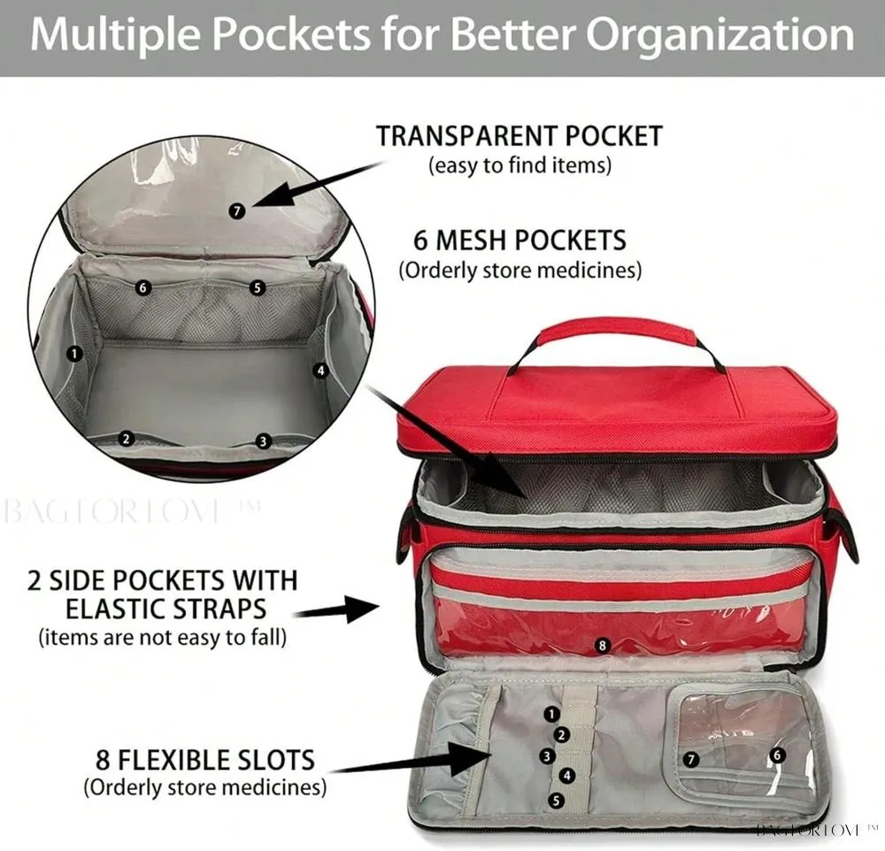 BagForLove - Family First Aid Kit Essentials Organizer