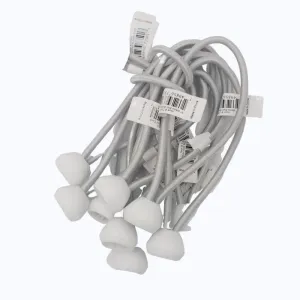 Ball Bungee Cords -5" Size - White