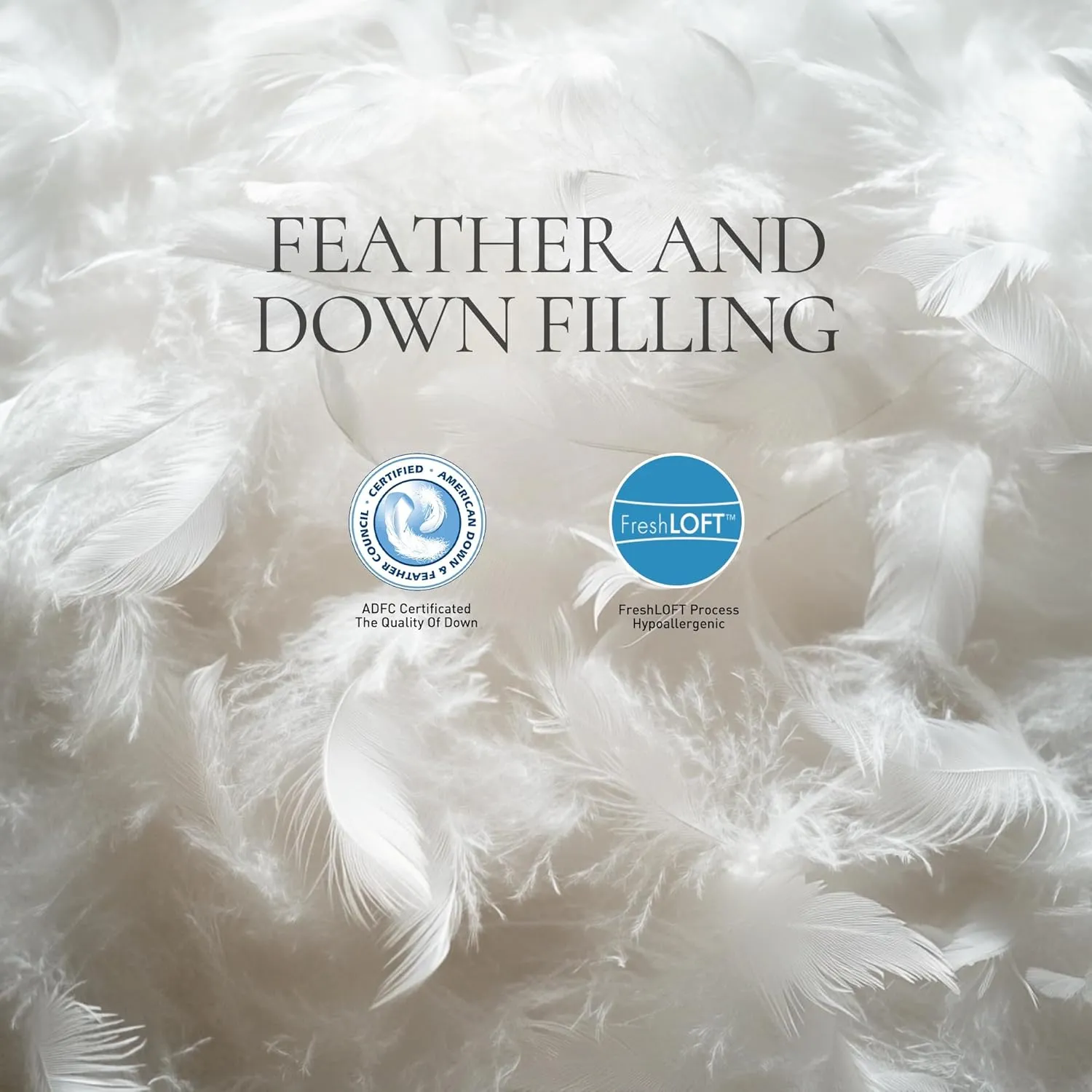 Beautyrest Soft Feather Down Comforter Full/Queen Size,Hotel Collection Lightweight Hypoallergenic Comforter,All Seasons Full/Queen Duvet Insert with Corner Tabs,90x90 Inch,Blue