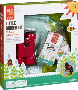 Beetle & Bee, Little Birder Set, Kids Backyard Bird Watching Set, FSC Certified, for Boys & Girls Age 5 
