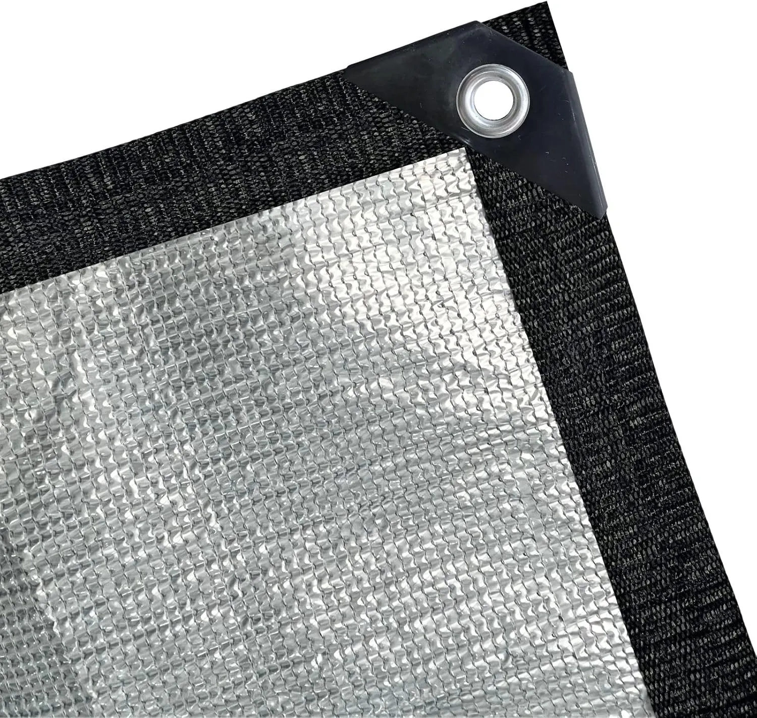 BeGrit Aluminet Shade Cloth 95%-99% Aluminum Shade Cloth Sun Reflective Tarp for Garden, Patio, Greenhouse, Pergola, Car, Kennel Shade 10x20ft