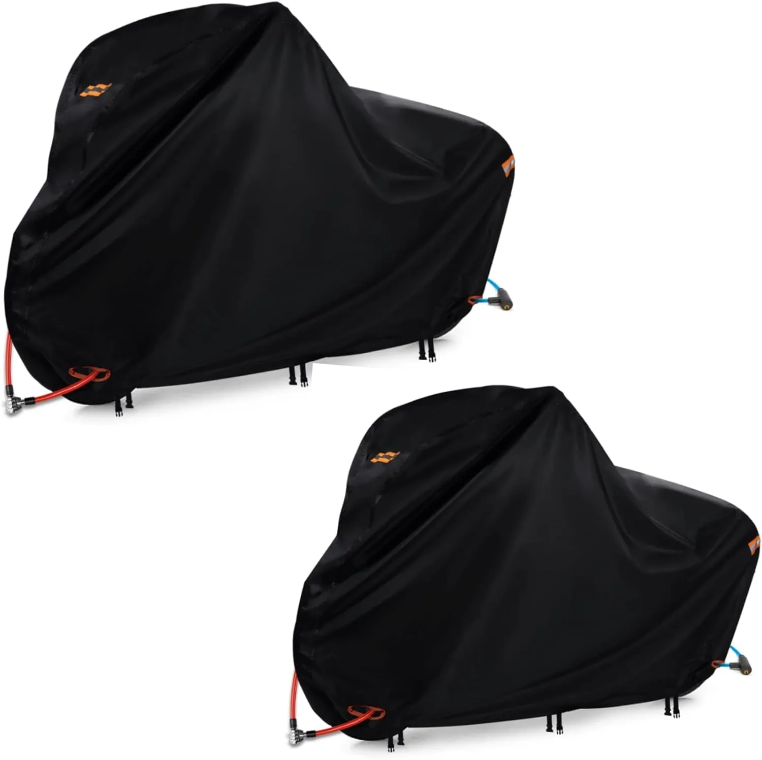 Bicycle Covers Outdoor Storage Waterproof, Bike Rain Cover, Outdoor Bike Cover Waterproof, Ebike Covers (2PCS)