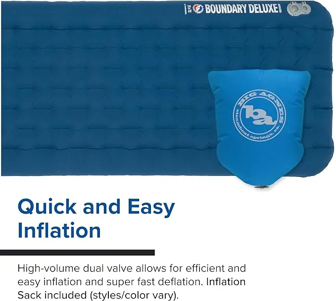 Big Agnes, Boundary Deluxe, Insulated Sleeping Pad