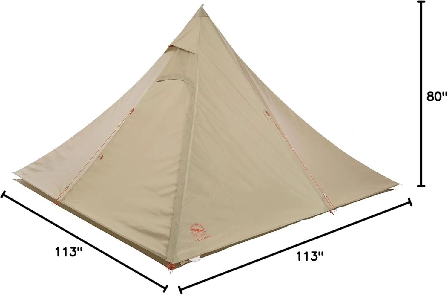 Big Agnes, Gold Camp, Tarp & Mesh Inner