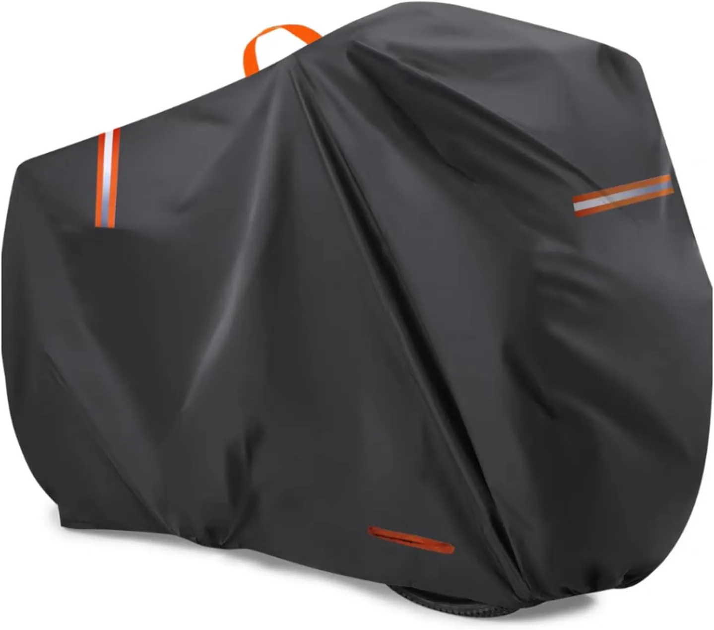 Bike Cover for RadWagon 4, 420D Bike Outdoor Storage Cover Windproof Bicycle Covers with Lock Holes Bikes Tarp All Weather Durable Bicycle Cover