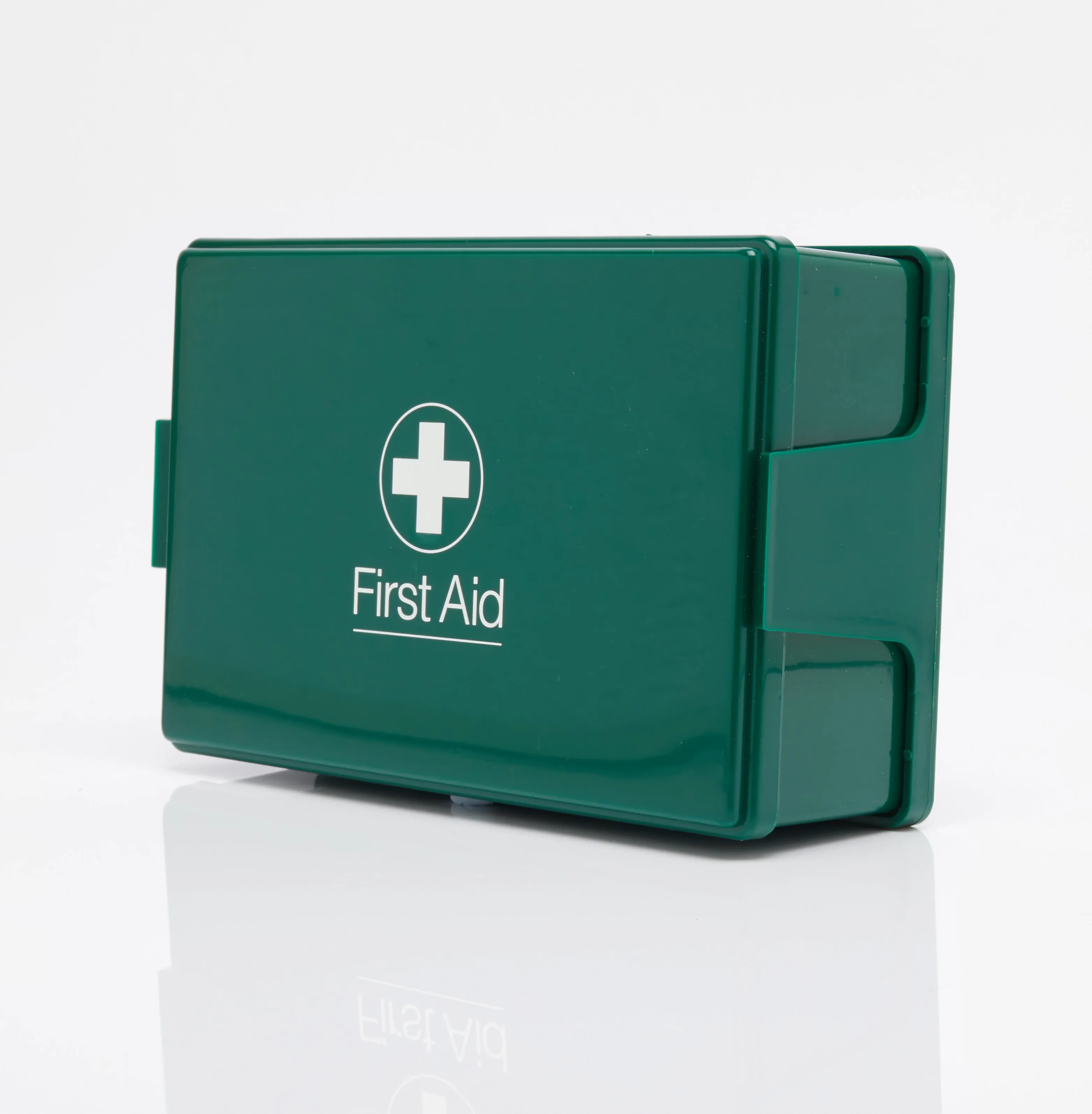 Blue Dot Passenger Carrying Vehicle PVC First Aid Kit in Green Box