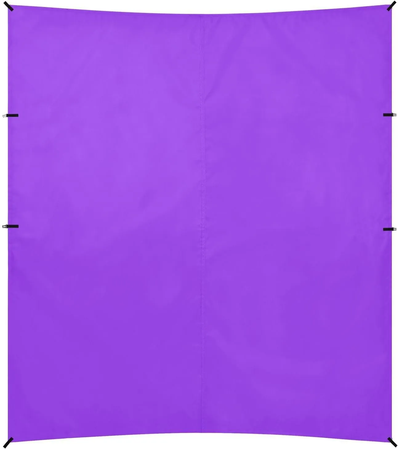 Blue Violet Purple Foldable Beach Tent UPF50 Water-Resistant Large Portable Sun Shelter with Sandbags and Shovel for Camping, Picnics, Backyard & Fishing