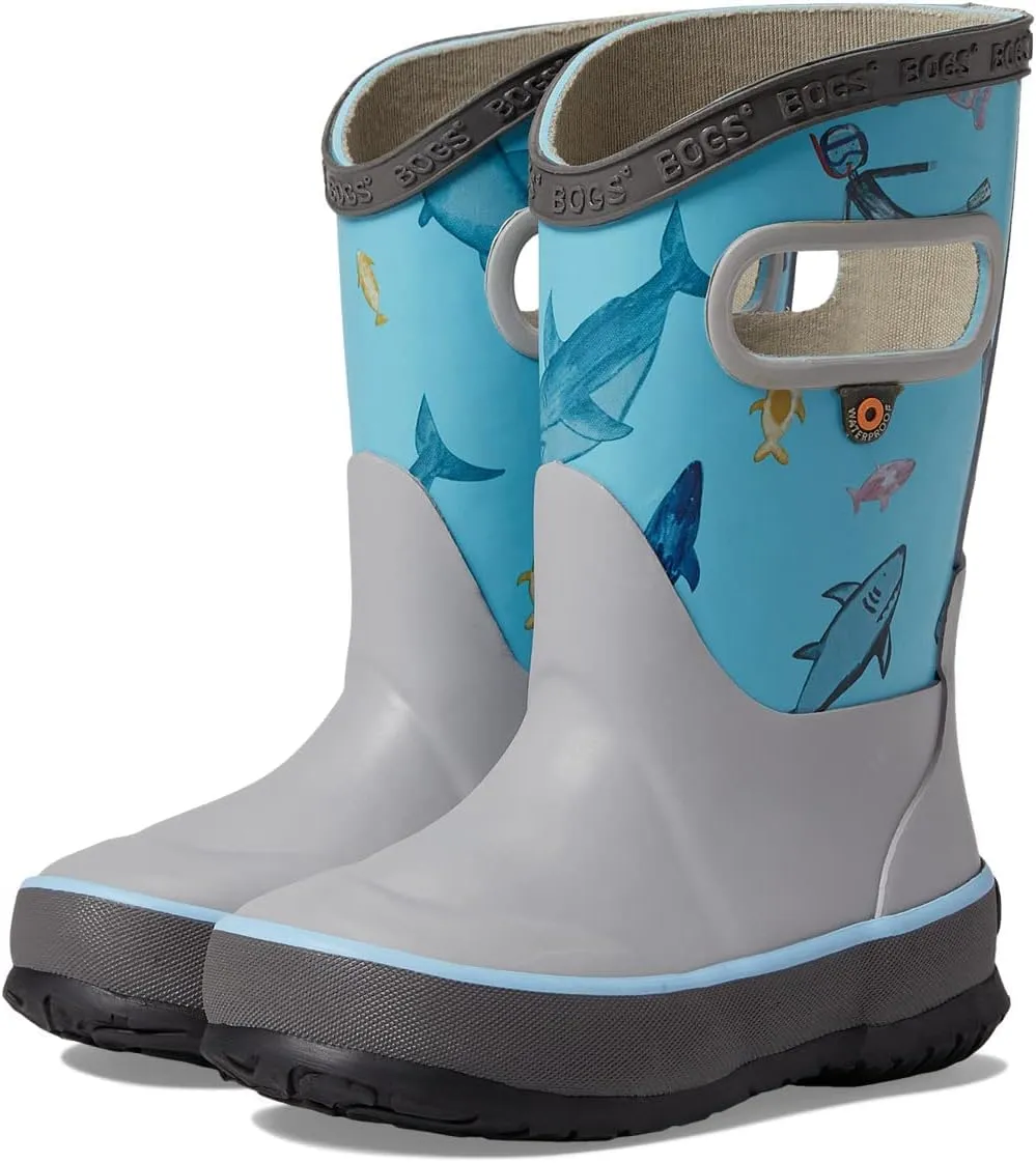BOGS Rain Boot Scuba Shark (Toddler/Little Kid/Big Kid)