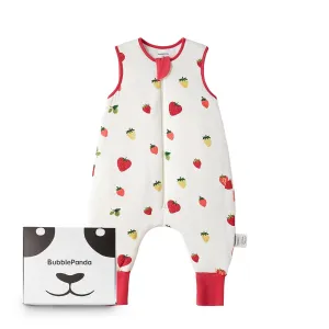 BubblePanda Rayon Made from Bamboo Toddler Sleep Sack with Feet 24-36 Months 1.0 Tog Ultra Soft Toddler Sleeping Sack 2t-3t Sleep Bag Walker Quilted Wearable Blanket with Legs 2-Way Zipper Lightweight