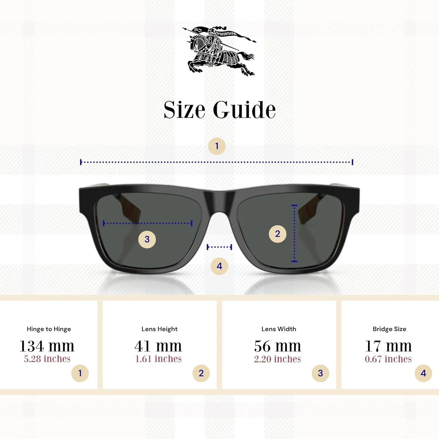 BURBERRY BE4293 Square Sunglasses For men For women   BUNDLE with Designer iWear Eyewear Kit
