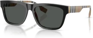 BURBERRY BE4293 Square Sunglasses For men For women   BUNDLE with Designer iWear Eyewear Kit