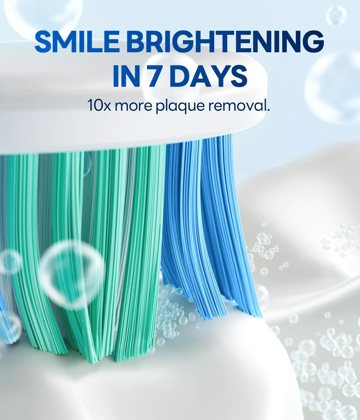 Bymore Electric Toothbrush for Adults,Travel Sonic Toothbrush with 8 Replacement Heads, Ultra Clean RechargeableToothbrush Portable One Charge for 330days 5 Modes 2mins Timer-Light Pink