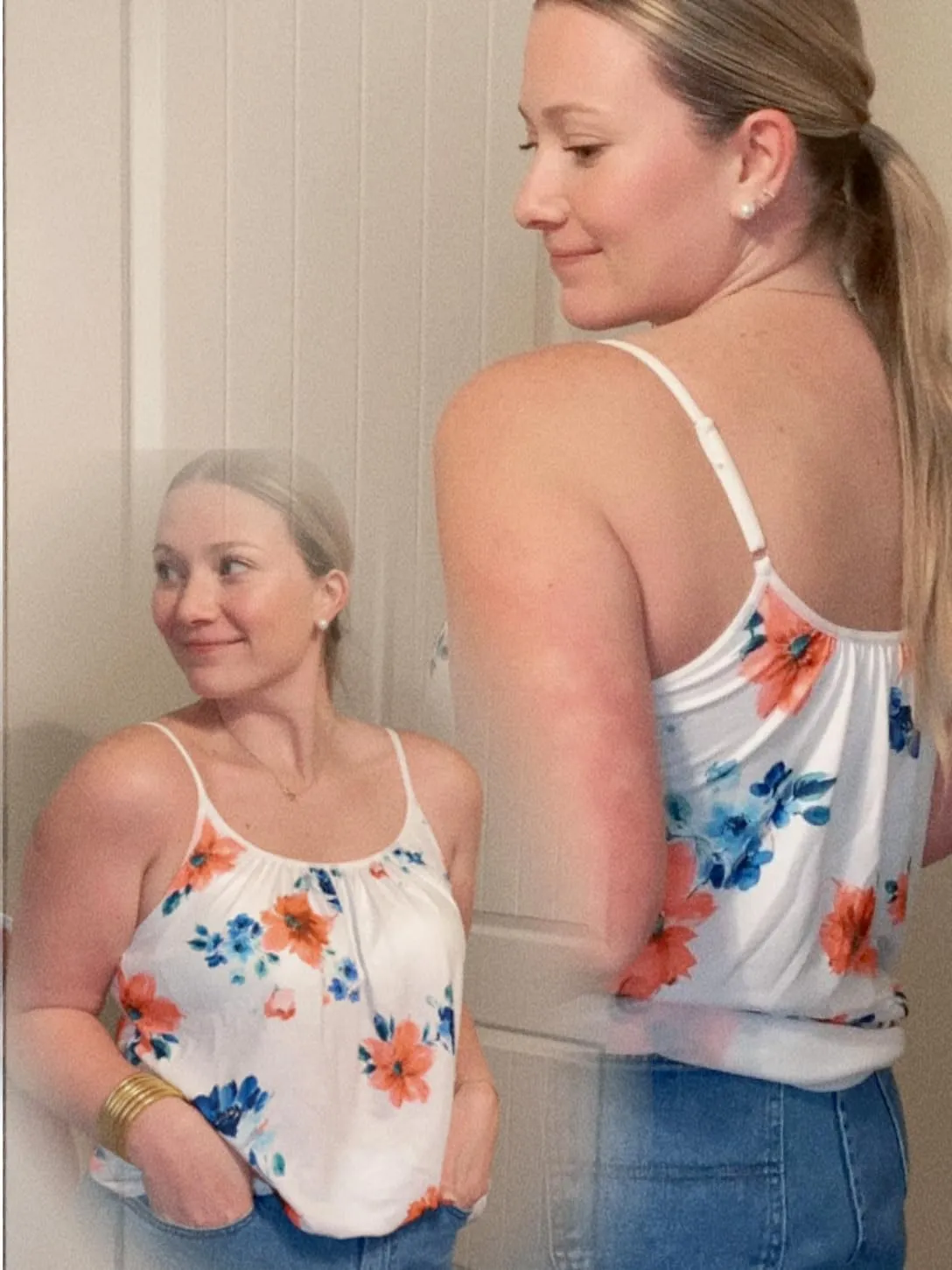 Camisoles for Women with Built in Bra Adjustable Strap Tank Tops Cami Sleeveless Summer Tops for Workout Sleeping Traveling