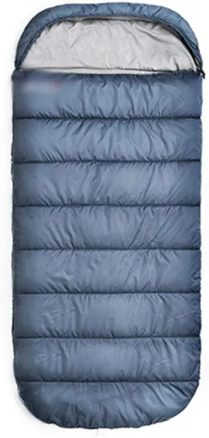 Camping Sleeping Bag,Large Camping Sleeping Bag Lightweight 3 Season Loose Widen Bag Long Size for Adult Rest Hiking Fishing (Color : GaryR)
