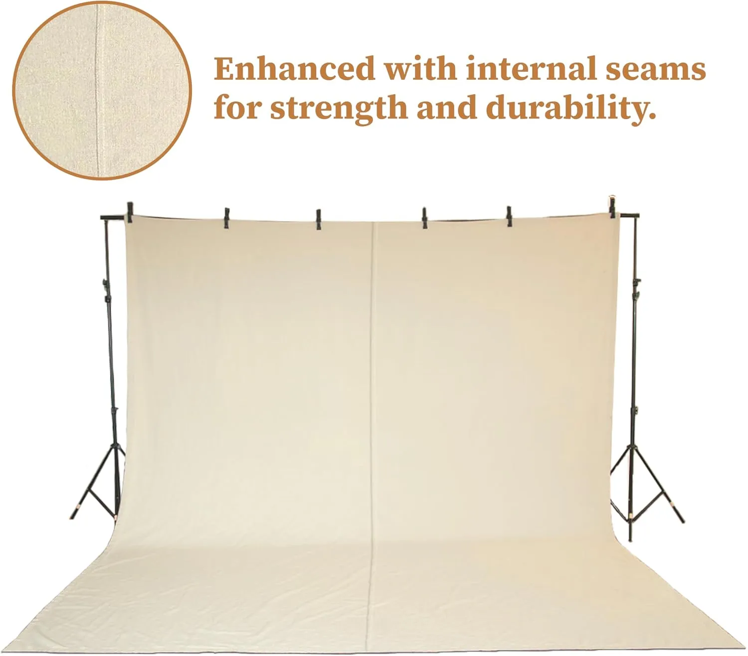 Canvas Painters Drop Cloth (Size 6 x 9 Feet - Pack of 2) - Pure Cotton Paint Drop Cloth for Painting, Curtains, Furniture & Floor Protection - All Purpose Thick Canvas tarp with Double Stitched Edges