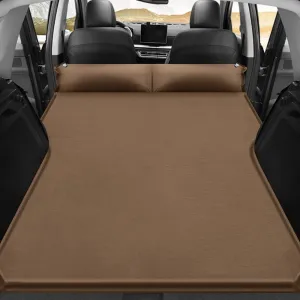 Car Inflatable Mattress for Lexus GX460 2014 2015 2016 2017 2018 2019 2020 2021 2022 2023 Portable Air Sleeping Bed with Pillow Camping Travel Cot Inflatable Trunk Sleeping Pad,Brown
