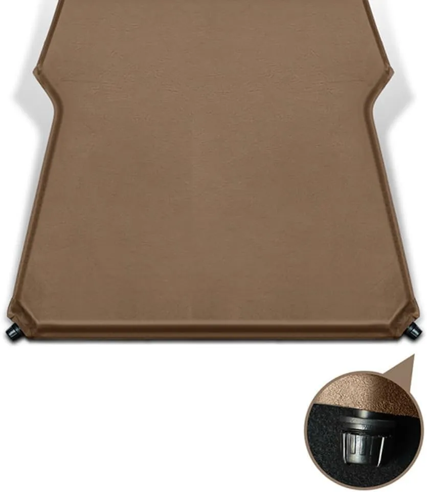 Car Inflatable Mattress for Lexus GX460 2014 2015 2016 2017 2018 2019 2020 2021 2022 2023 Portable Air Sleeping Bed with Pillow Camping Travel Cot Inflatable Trunk Sleeping Pad,Brown