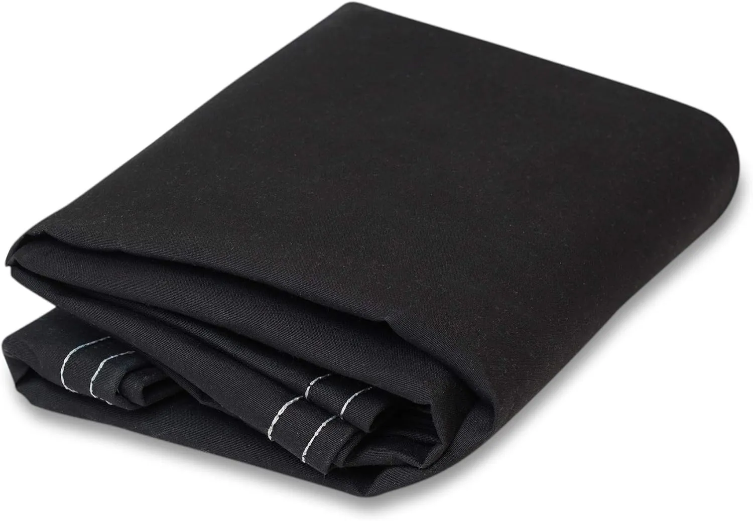 CCS Waterproof Iron Horse Canvas Tarp – Heavy Duty Silicone-Treated Polyester Tarpaulin with Rustproof Grommets for Awnings, Camping, Construction, Equipment Cover & Outdoor Use (Black, 10x10 Ft)