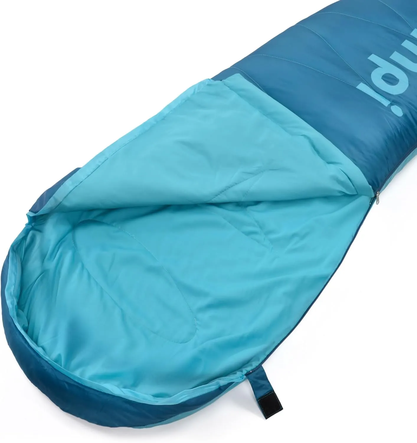 Children's Winter Sleeping Bag Ideal for Sleeping Up to -5 Tourist Thermal Mummy Lightweight Tent Quilt for Nursery Camping Meteor