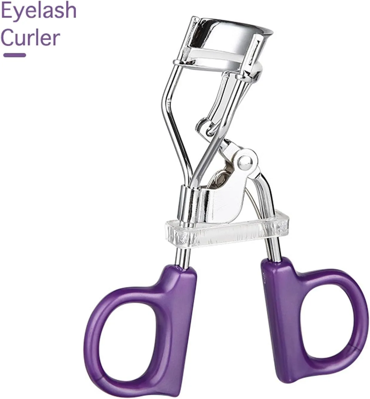 Classic Lash Curler Even Pressure Distribution Eyelash with Comfort Grip Curler Travel Size (Purple,1 pc)