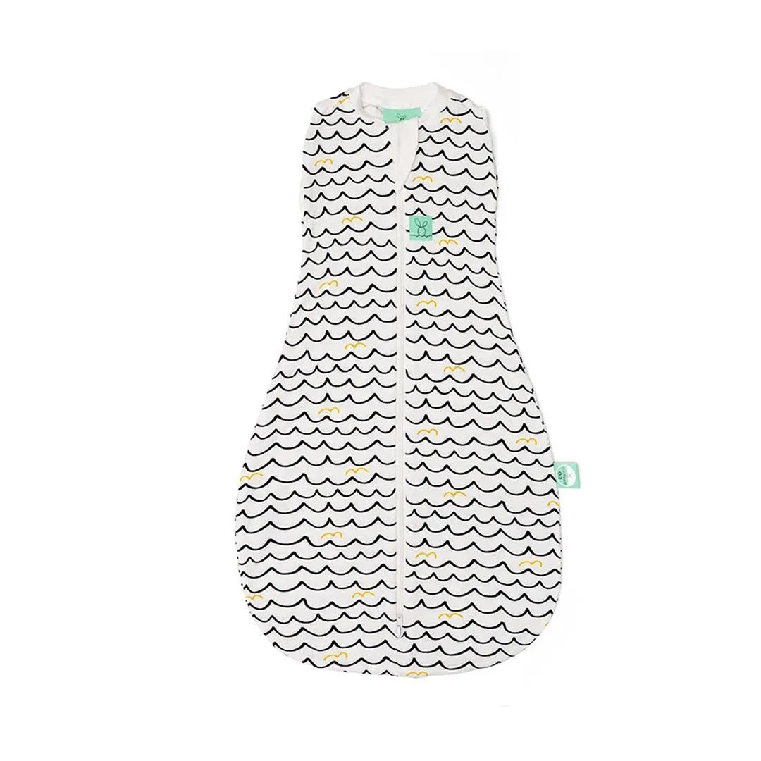 Cocoon Surprise sale in ErgoPouch Bag Waves Reliable service Bamboo (0.2 Tog) Swaddle
