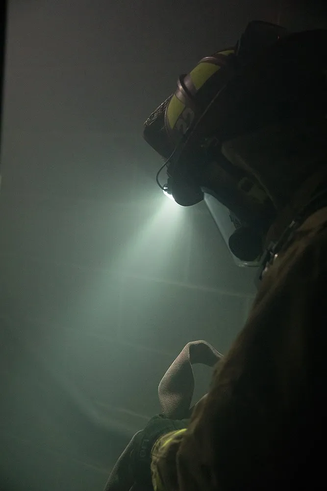 Command  Tilt White LED Rechargeable Headlamp/Helmet Light, Fire and Impact Resistant, Waterproof, 100 Lumens - 420-T09R