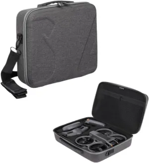 Compatible Storage Handbag Compatible With Avata 2 FPV Drone Accessories Kit Shoulder Bag With Goggles 3 Portable Carrying Bag(For AVATA 2 Suit Bag)