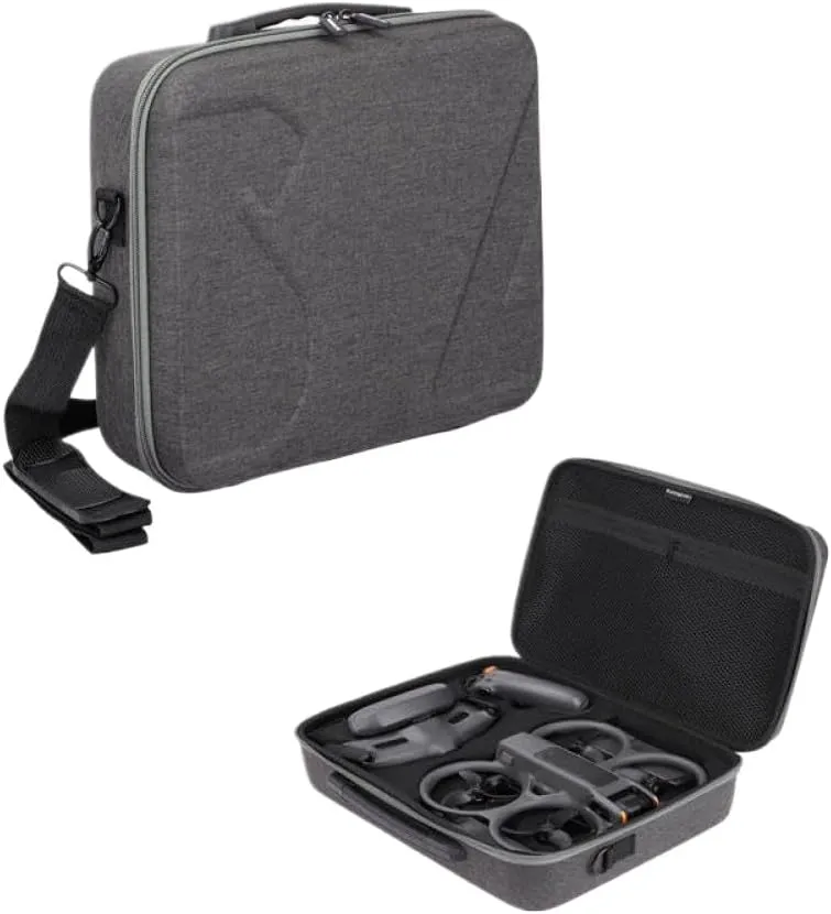 Compatible Storage Handbag Compatible With Avata 2 FPV Drone Accessories Kit Shoulder Bag With Goggles 3 Portable Carrying Bag(For AVATA 2 Suit Bag)